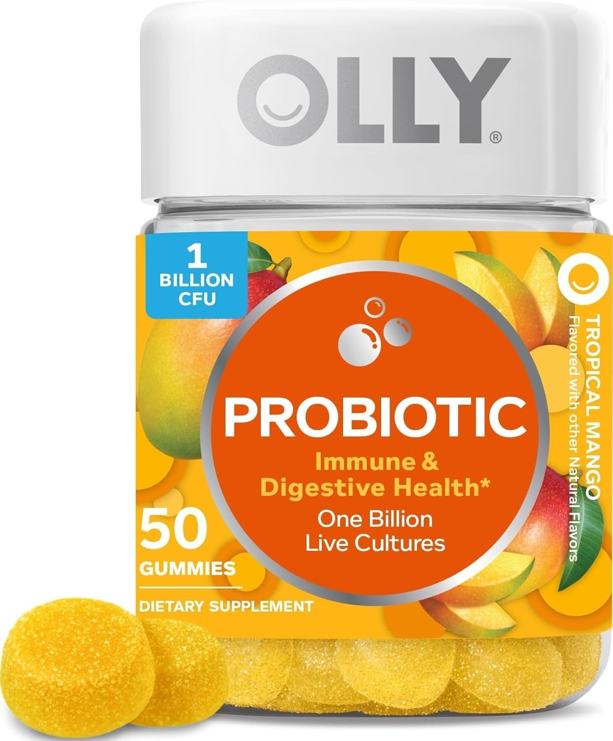 Olly Probiotic + Prebiotic Gummies